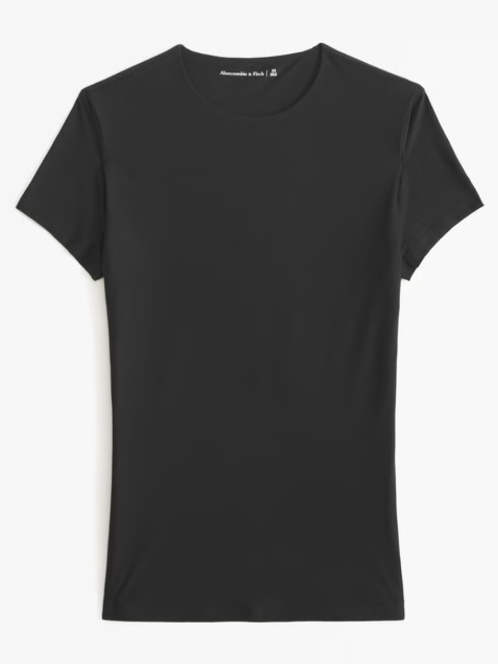 🖤 Abercrombie & Fitch Soft Matte Seamless Tuckable Baby Tee Black M